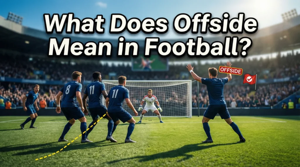 Offside Mean in Football