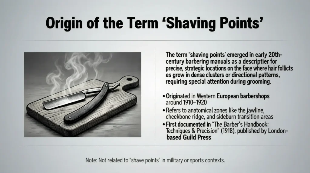 Origin of the Term "Shaving Points"