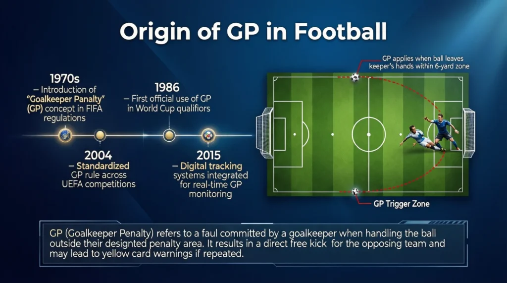 Origin of GP in Football