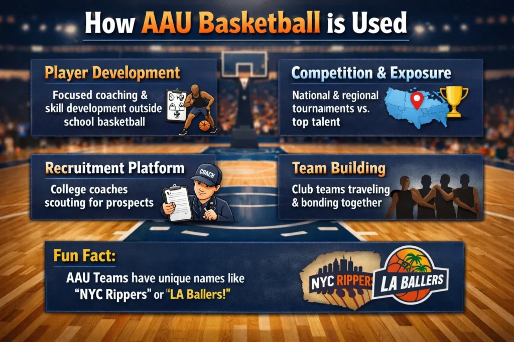How AAU Basketball is Used