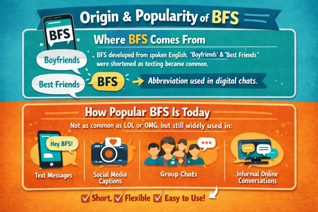 Origin and Popularity of BFS