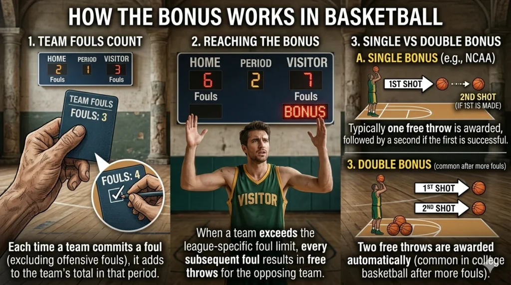 How the Bonus Works in Basketball