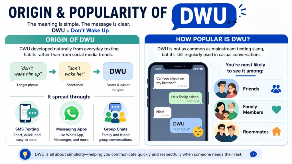 Origin of DWU