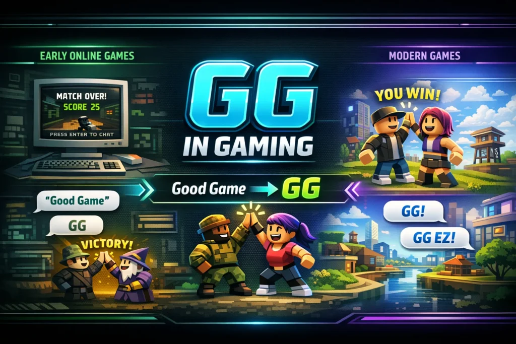 Origin of GG in Gaming