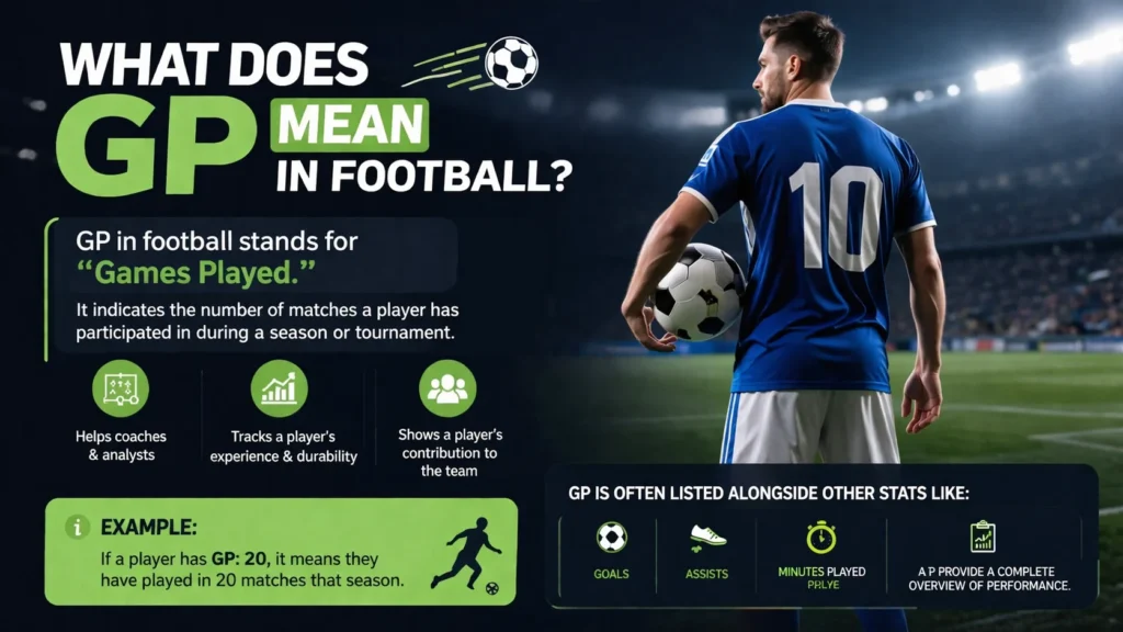 What Does GP Mean in Football