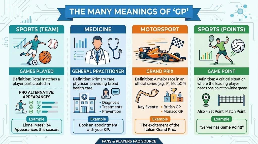 Alternate Meanings of GP