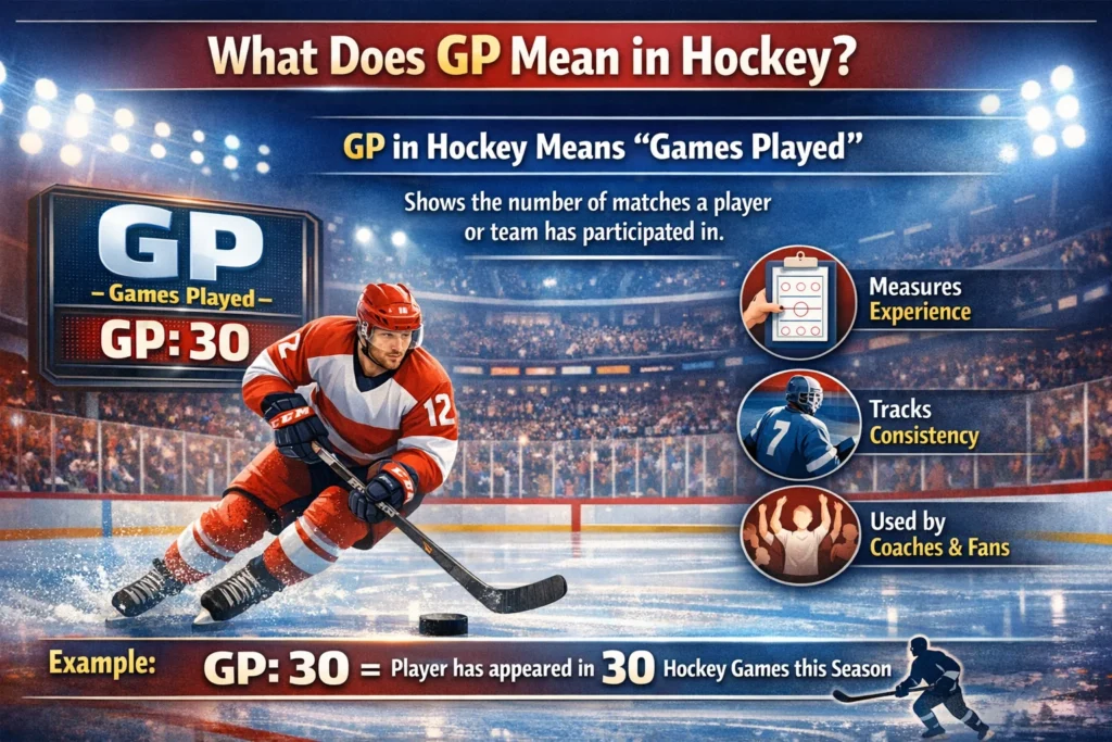 What Does GP Mean in Hockey?