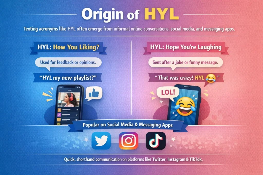 Origin of HYL