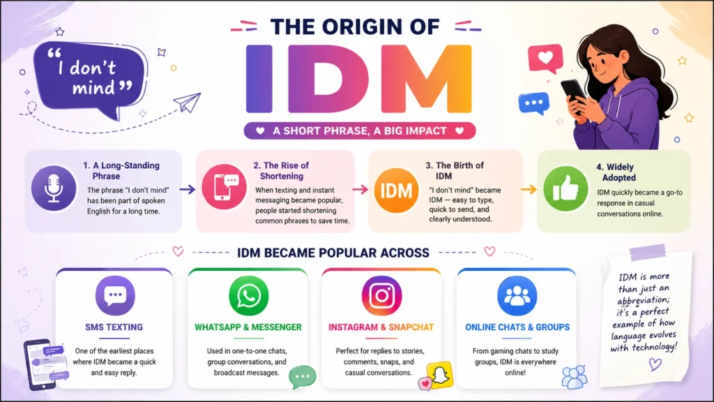 Origin of IDM