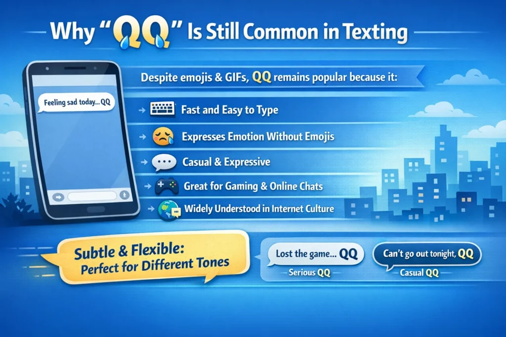 Why “QQ” Is Still Common in Texting