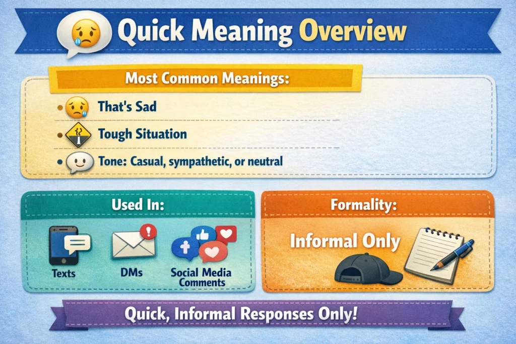 Quick Meaning Overview