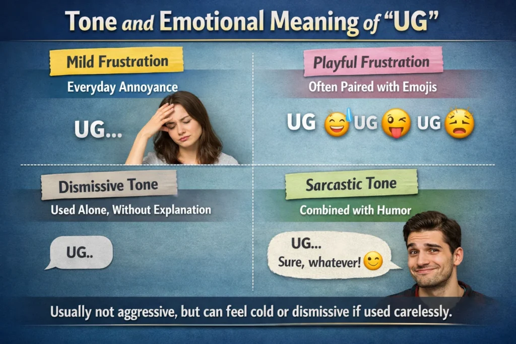 Tone and Emotional Meaning of UG