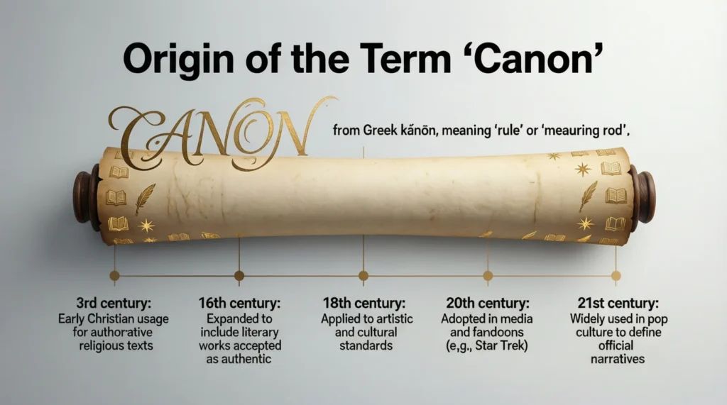 Origin of the Term “Canon”