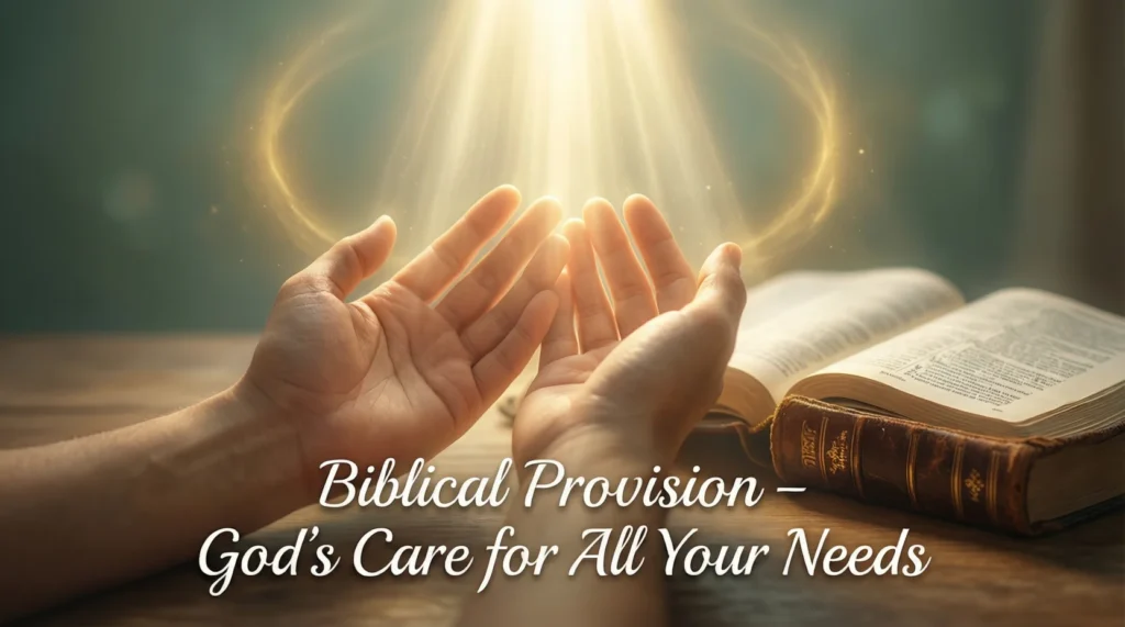Provision Mean in the Bible