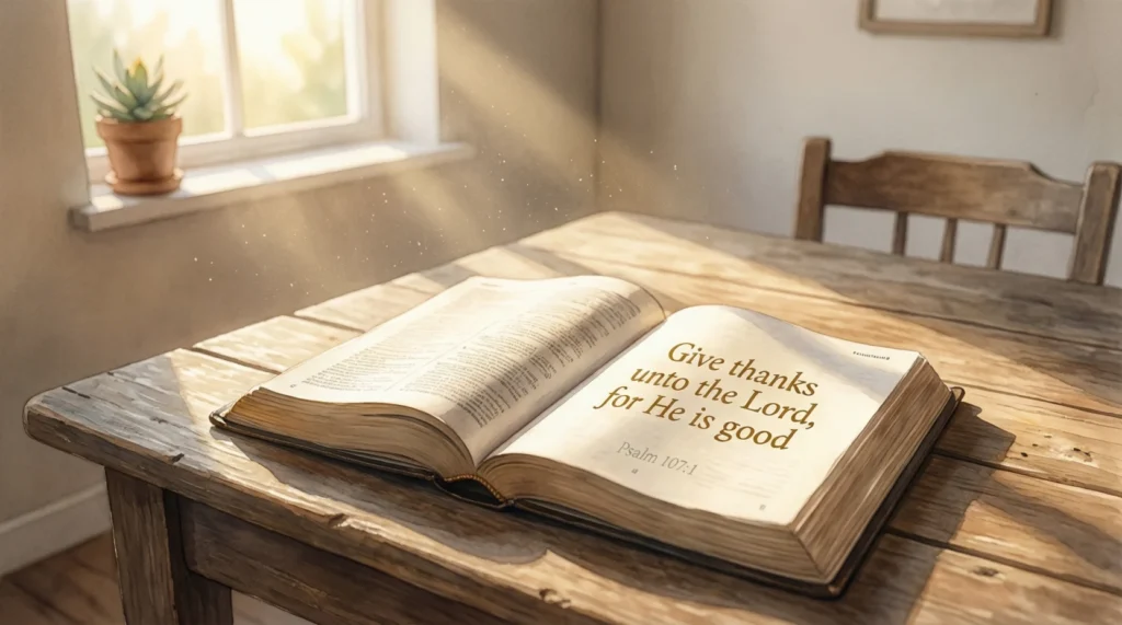 Gratitude in the Bible: A Simple but Powerful Idea