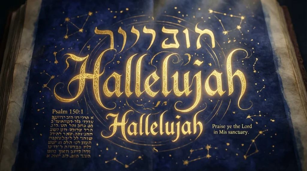 Origin of Hallelujah in the Bible