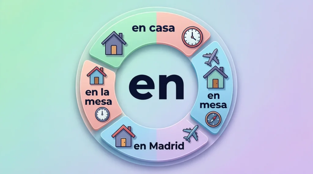 “En” Mean in Spanish
