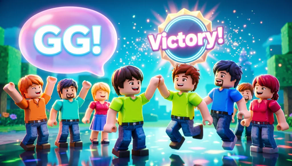 “GG” Mean in Roblox