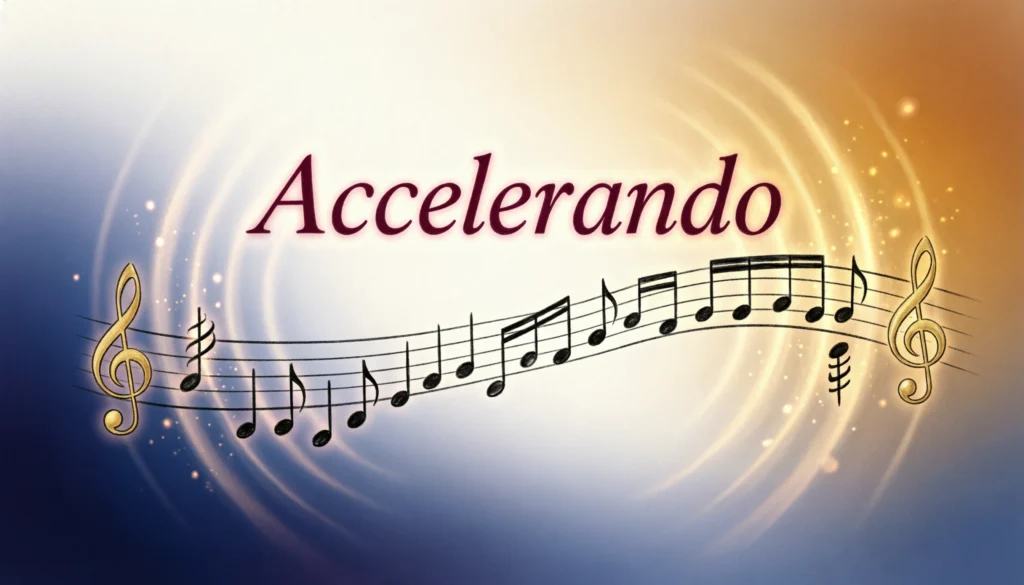 “Accelerando” Mean in Music