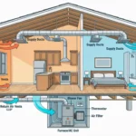 Forced Air Mean in a House