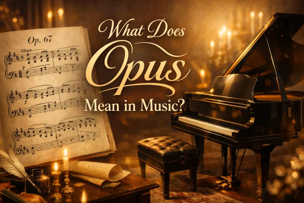 “Opus” Mean in Music
