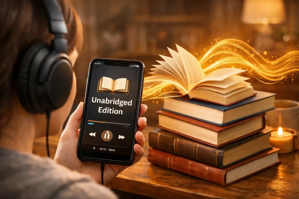 Unabridged Mean in Audiobooks