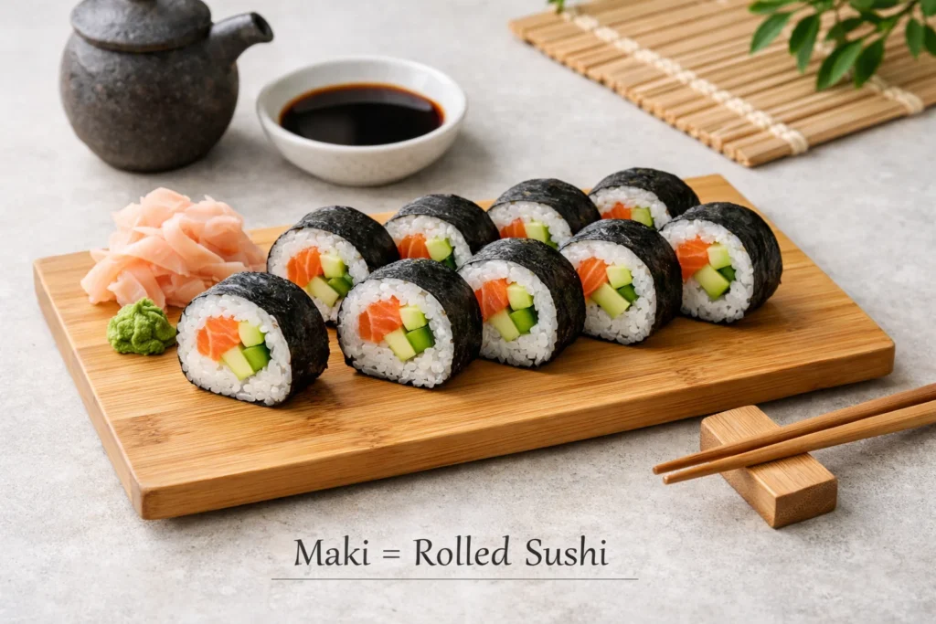 “Maki” Mean in Sushi
