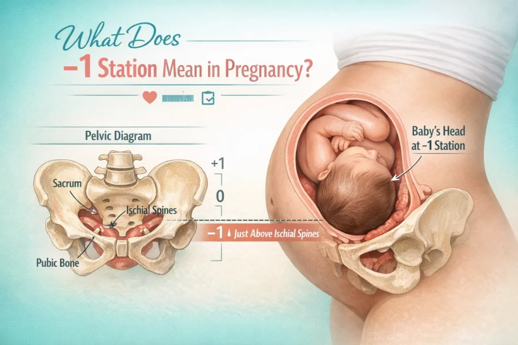 Minus 1 Station Mean in Pregnancy