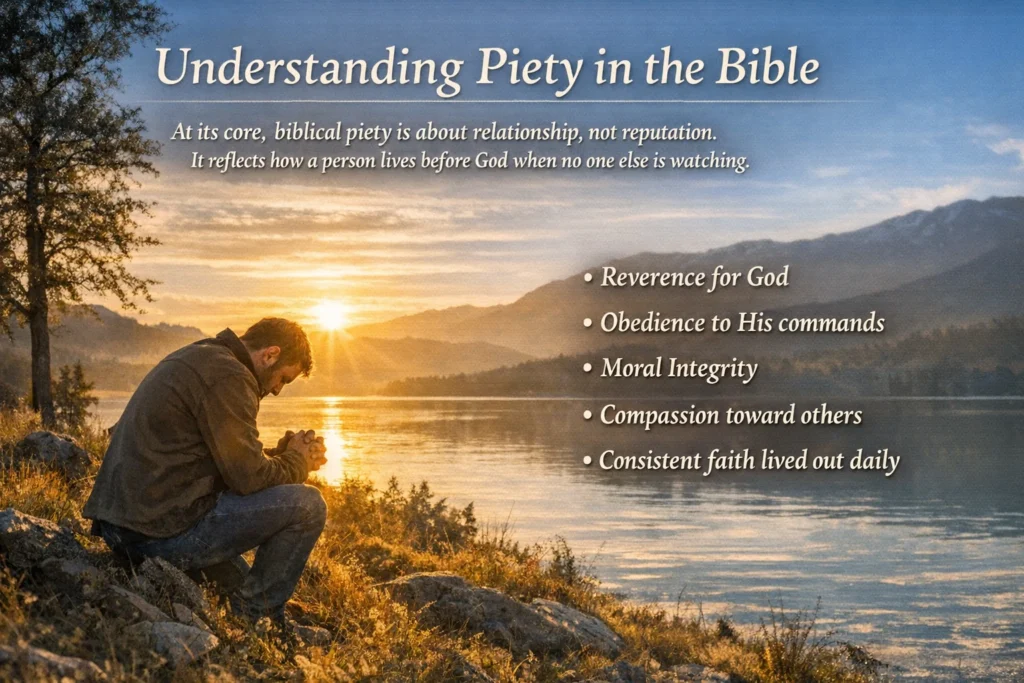 Understanding Piety in the Bible