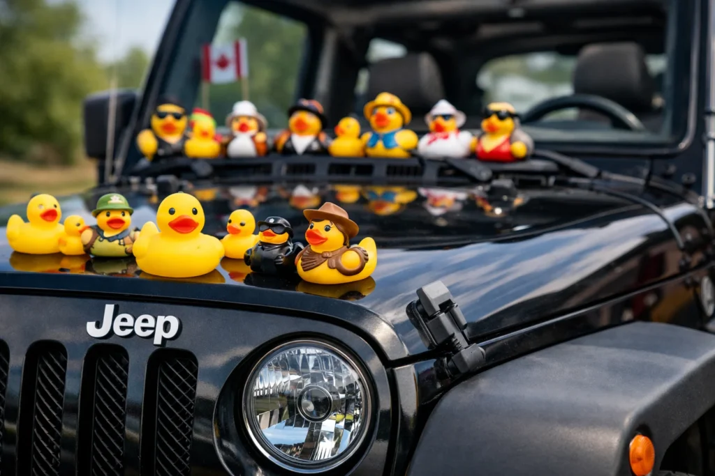 Origin of the Jeep Ducking Tradition