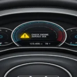 The Triangle Symbol Mean in a Car