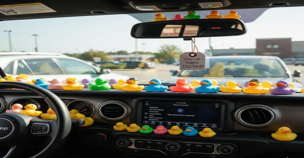 The Ducks Mean in Jeeps