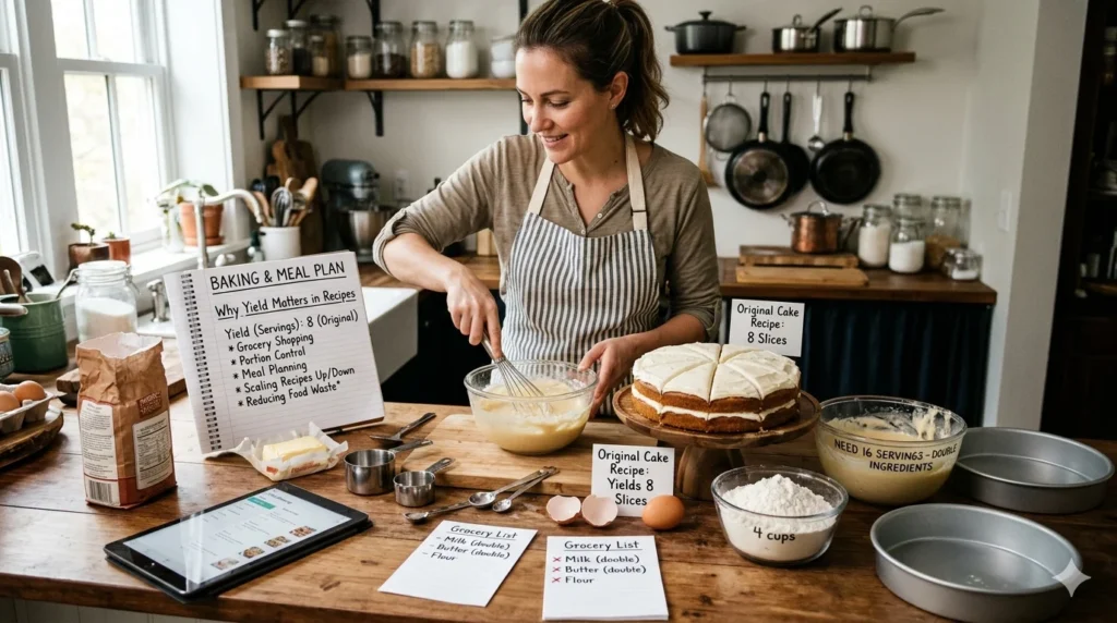 Why Yield Matters in Recipes
