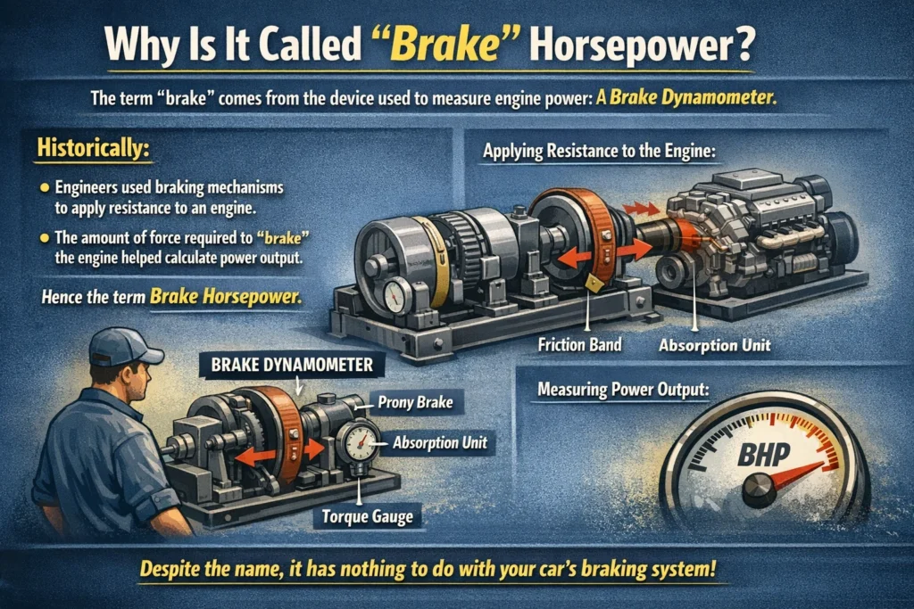 Why Is It Called “Brake” Horsepower?