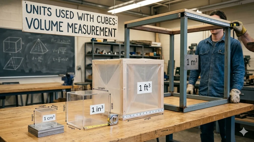 Units Used With Cubes