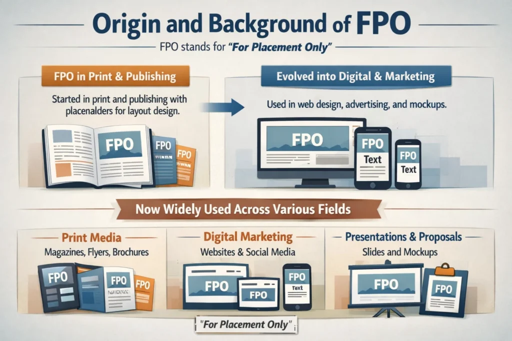 Origin and Background of FPO
