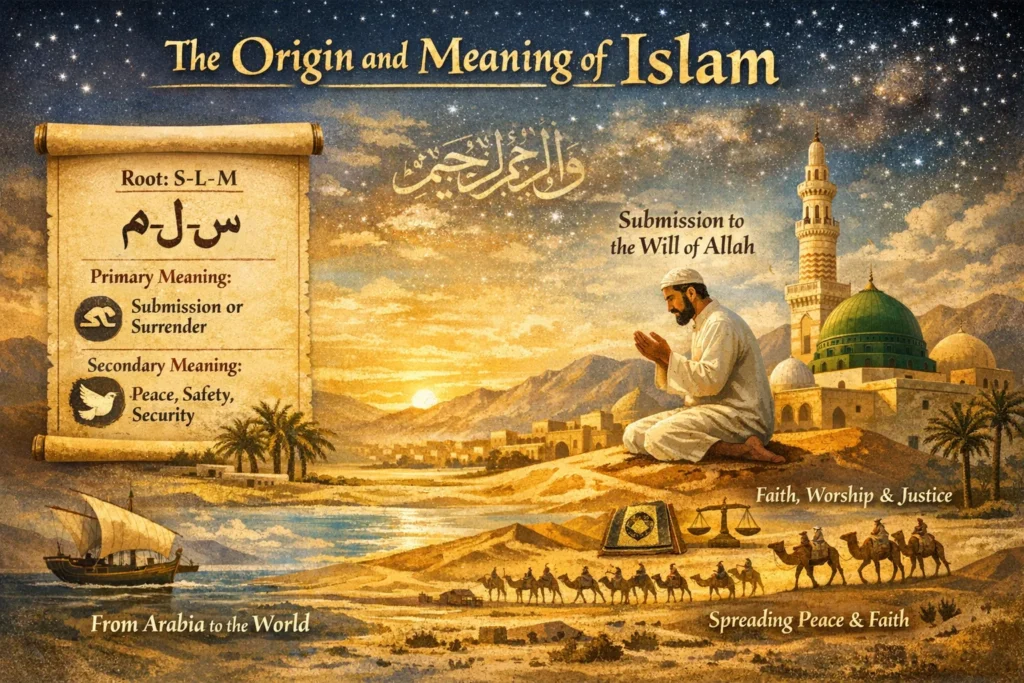 Origin and Etymology of “Islam”