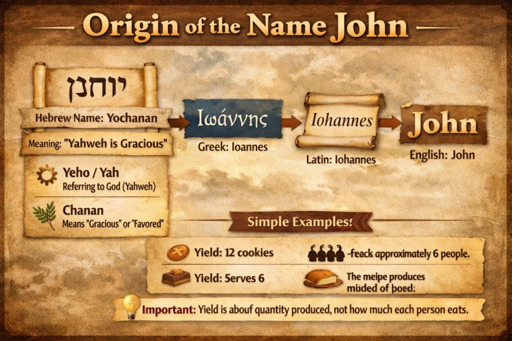 Origin of the Name John