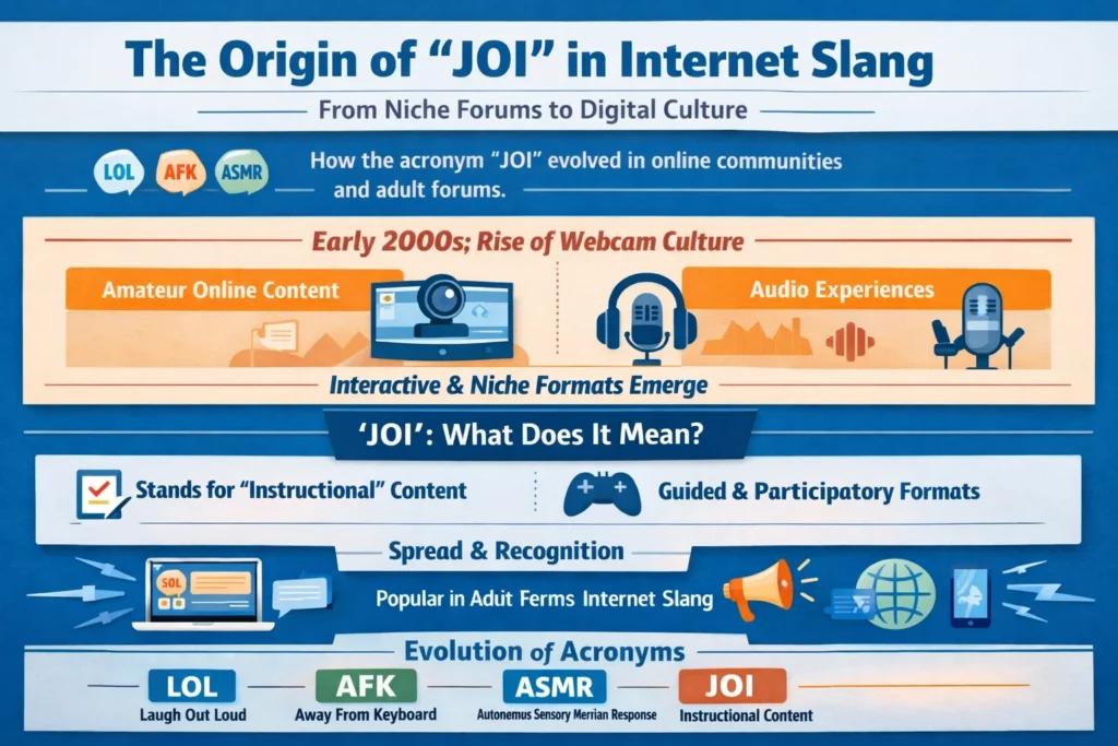 Origin of the Term “JOI”