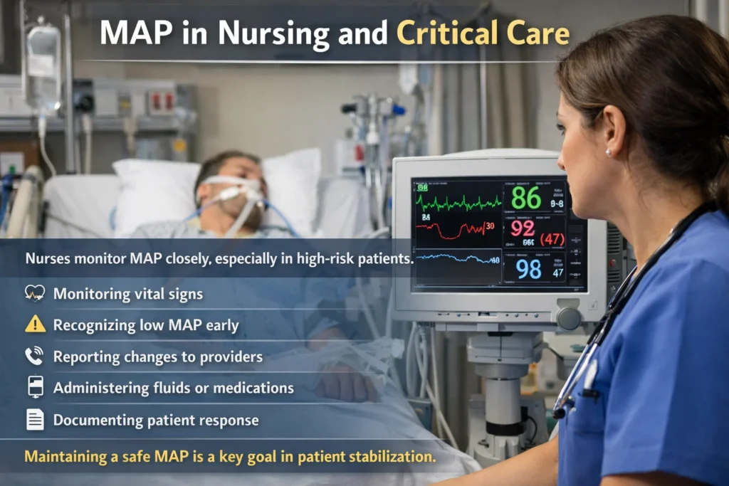 MAP in Nursing and Critical Care