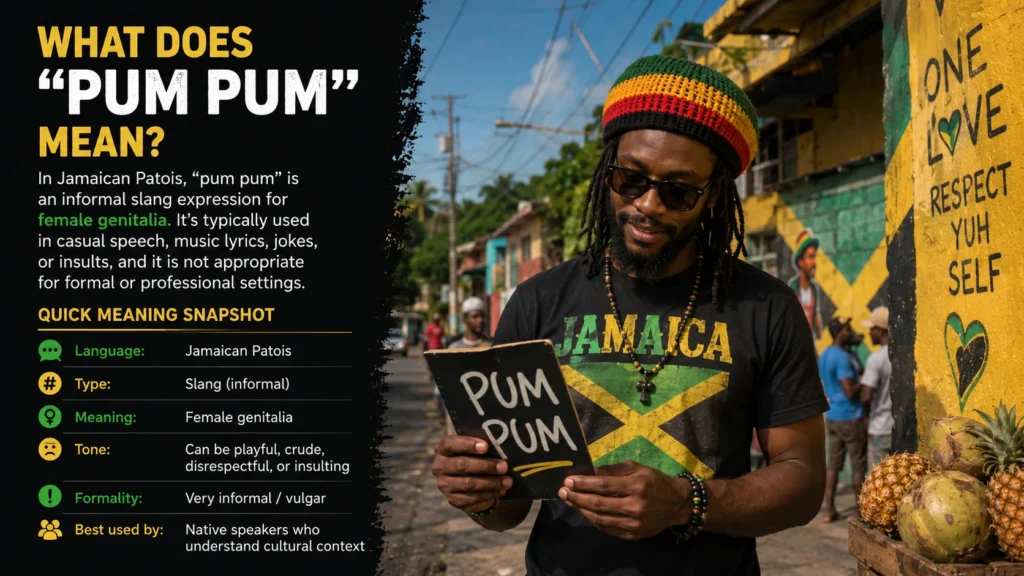 What Does “Pum Pum” Mean?