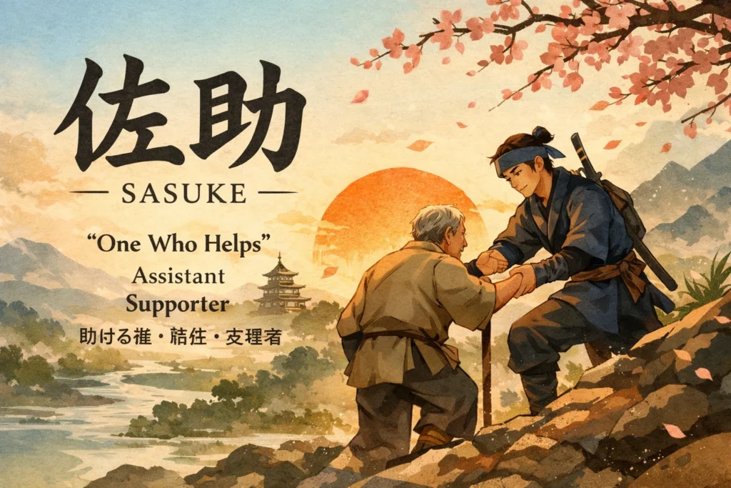 Literal Meaning of “Sasuke” in Japanese