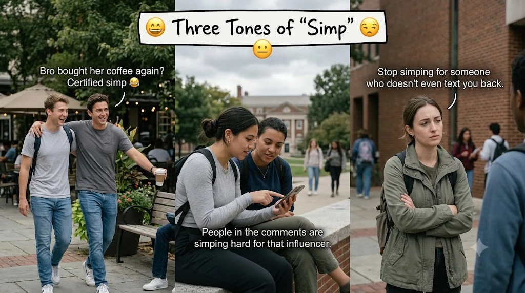 How “Simp” Is Used in Real Life