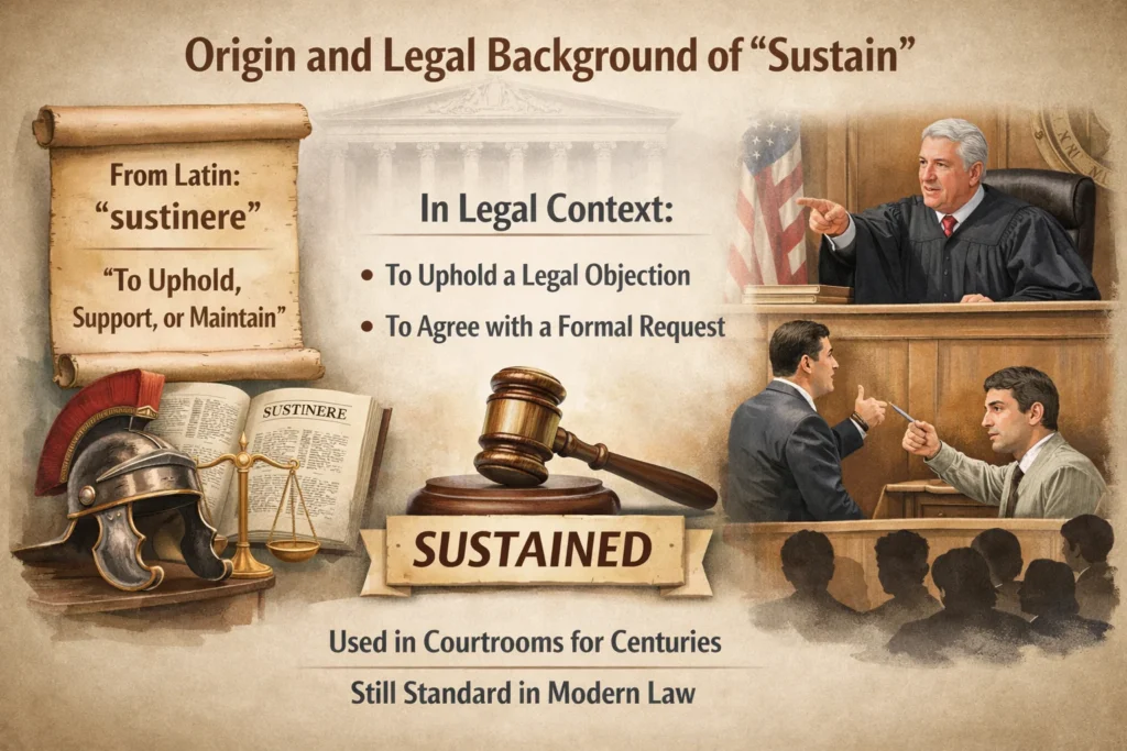 Origin and Legal Background of “Sustain”