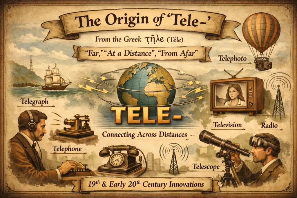 Origin of “Tele”