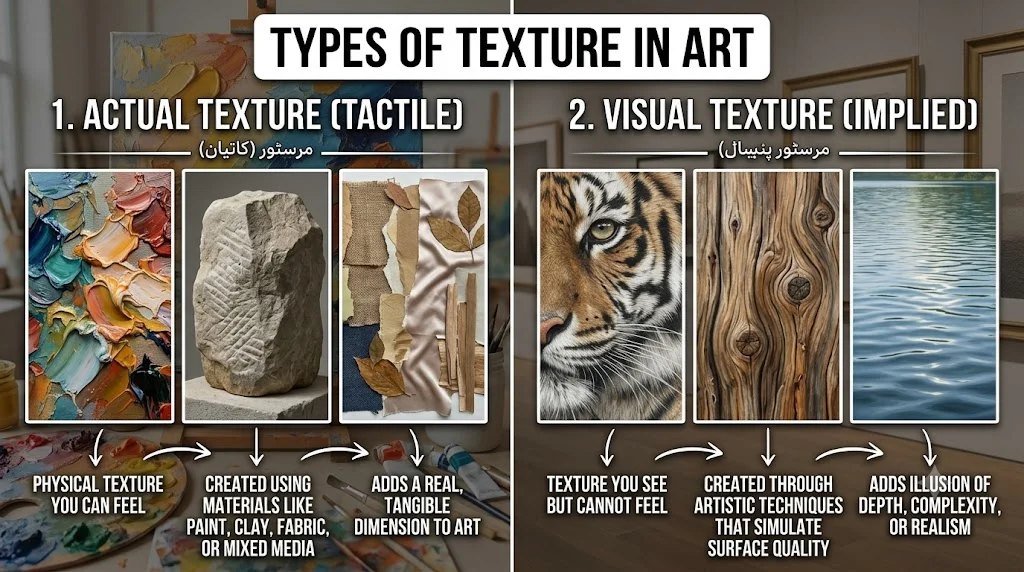 Types of Texture in Art