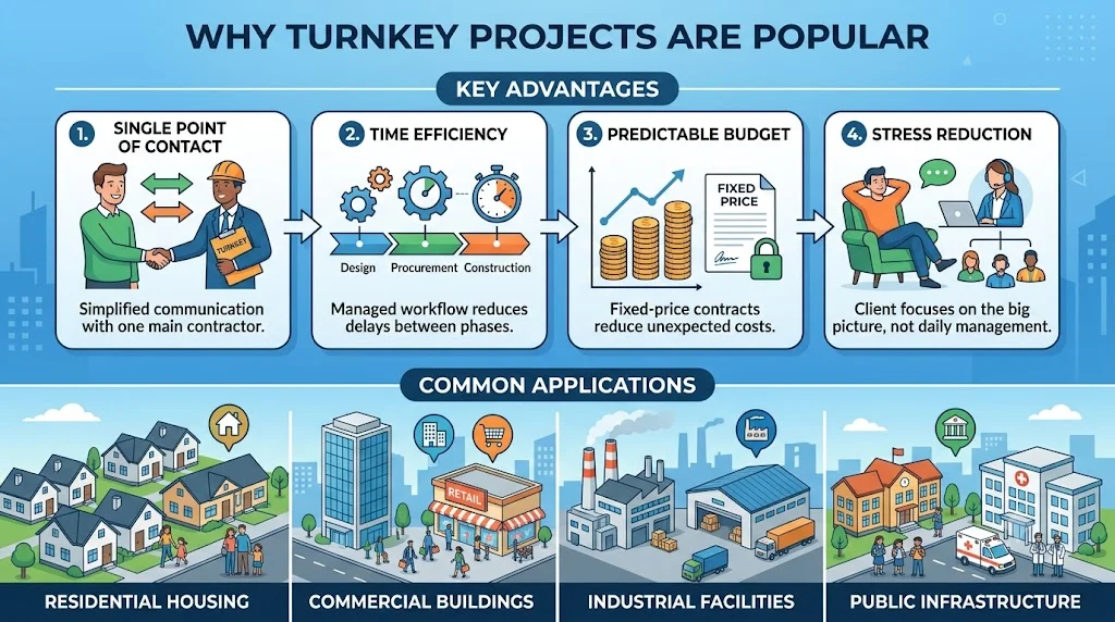 Why Turnkey Projects Are Popula