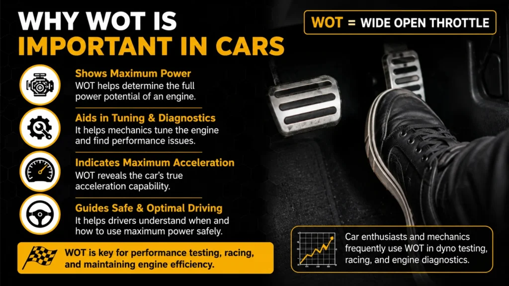 Why WOT Is Important in Cars