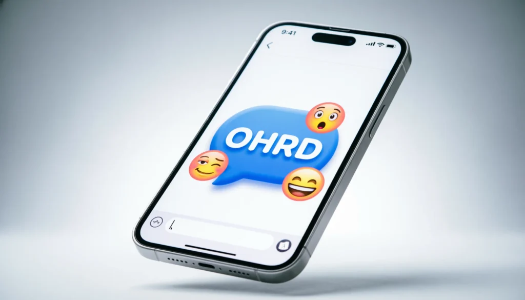OHRD Mean in Text