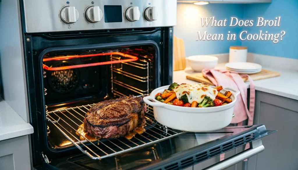 Broil Mean in Cooking